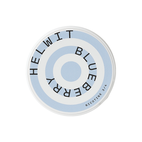 HELWIT 9mg Nicotine Pouches Blueberry - 20 Pouches - PRONTO VAPES