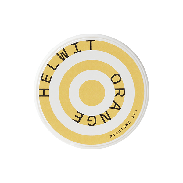 HELWIT 9mg Nicotine Pouches Orange - 20 Pouches - PRONTO VAPES