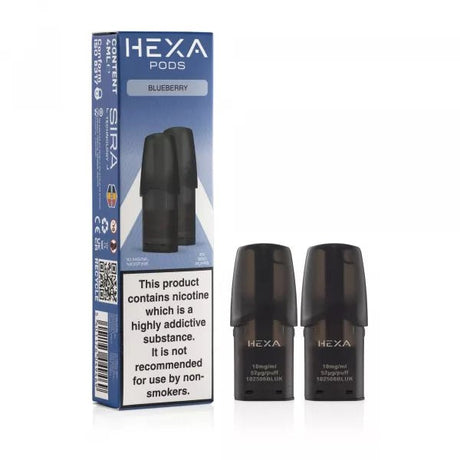 HEXA Blueberry Pods - VAPOURS CLUB