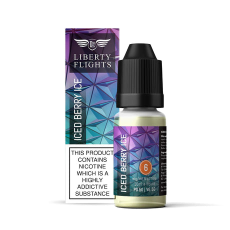 Iced Berry Ice Liberty Flights XO E-Liquid - VAPOURS CLUB