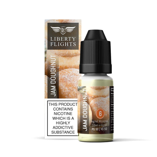 Jam Doughnut Liberty Flights XO E-Liquid - VAPOURS CLUB