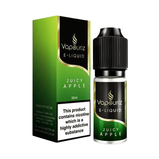 Juicy Apple Vapouriz Premium E-Liquid - VAPOURS CLUB