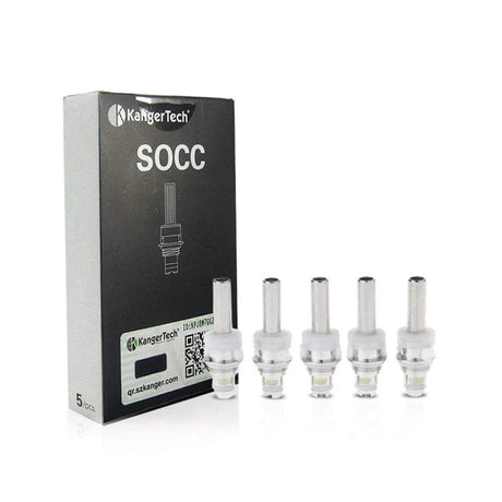 KangerTech SOCC Replacement Coils 5 Pack - VAPOURS CLUB