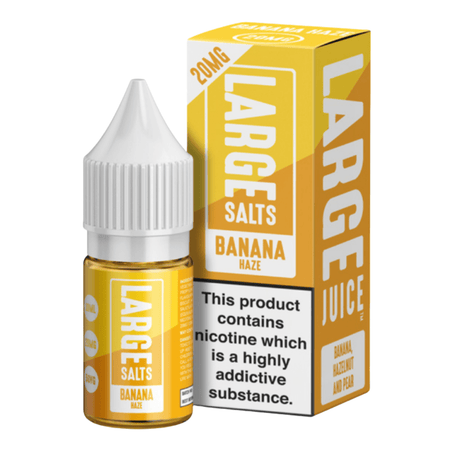 Large Juice Banana Haze Nic Salt E-Liquid - VAPOURS CLUB