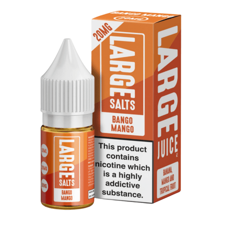 Large Juice Bango Mango Nic Salt E-Liquid - VAPOURS CLUB
