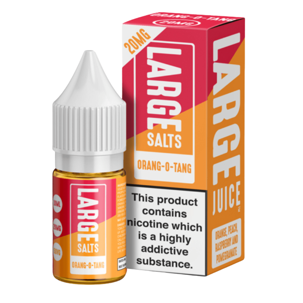 Large Juice Orang-O-Tang Nic Salt E-Liquid - VAPOURS CLUB