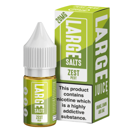 Large Juice Zest Pest Nic Salt E-Liquid - VAPOURS CLUB