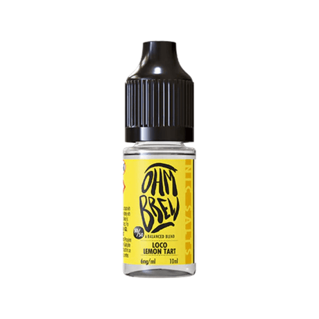 Loco Lemon Tart Ohm Brew Nic Salt 50/50 E-Liquid - VAPOURS CLUB