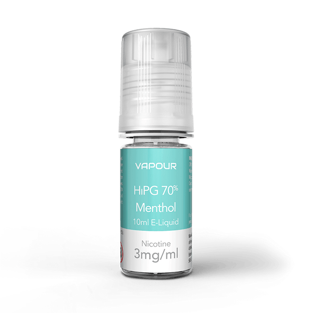 Menthol Vapour High PG E Liquid - VAPOURS CLUB
