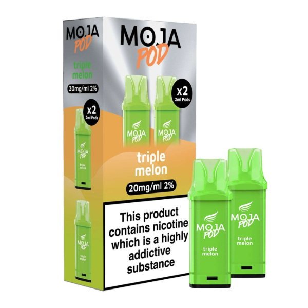 MOJA Triple Melon Vape Pods By Liberty Flights - VAPOURS CLUB