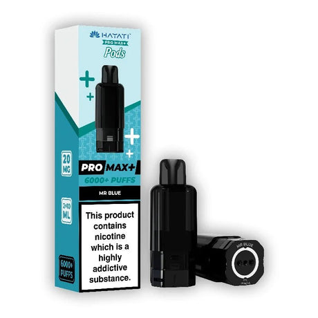 Mr Blue Hayati Pro Max Plus Prefilled Pods - VAPOURS CLUB