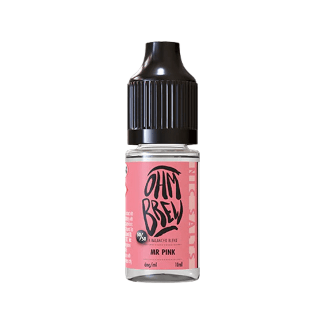 Mr Pink Ohm Brew Nic Salt 50/50 E-Liquid - VAPOURS CLUB