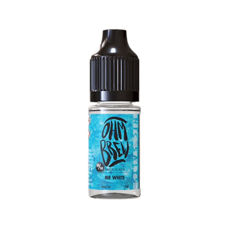 Mr White Ohm Brew Nic Salt 50/50 E-Liquid - VAPOURS CLUB