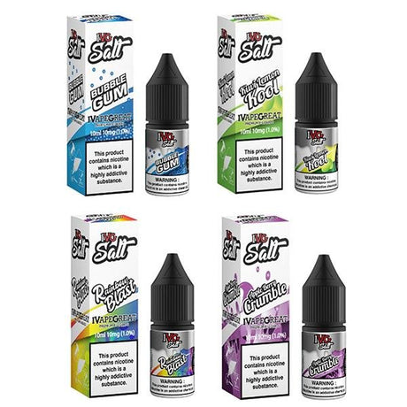 New! I VG Salt 20mg 10ml Nic Salt (50VG/50PG) - PRONTO VAPES
