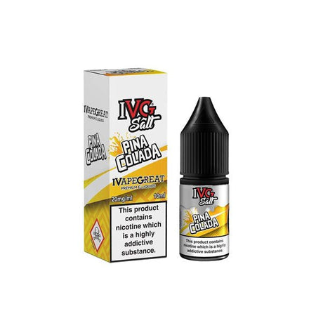 New! I VG Salt 20mg 10ml Nic Salt (50VG/50PG) - PRONTO VAPES