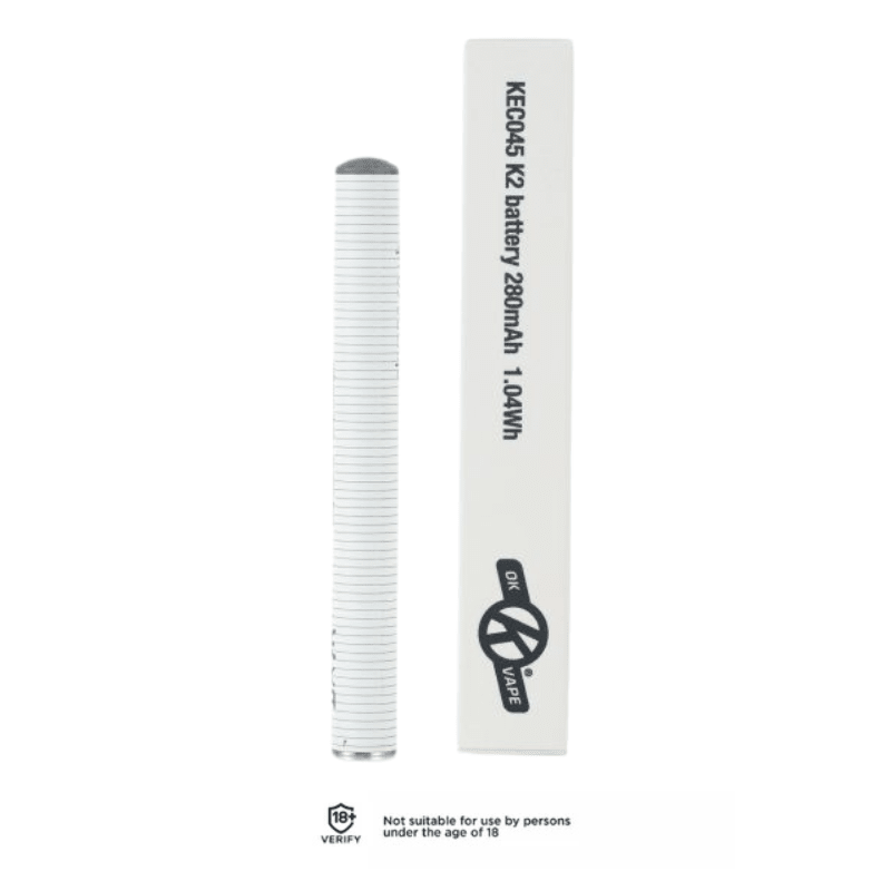 OK Vape K2 E-Cig Battery | Ten Motives Compatible - VAPOURS CLUB