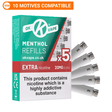 OK VAPE Menthol Cartomiser Refills – Extra High 20mg Nicotine - VAPOURS CLUB
