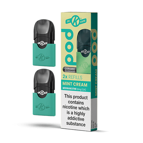 OK VAPE Mint Cream Pod Refills - VAPOURS CLUB
