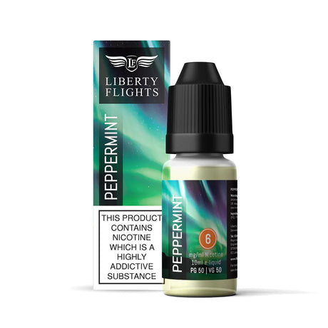 Peppermint Liberty Flights XO E-Liquid - VAPOURS CLUB