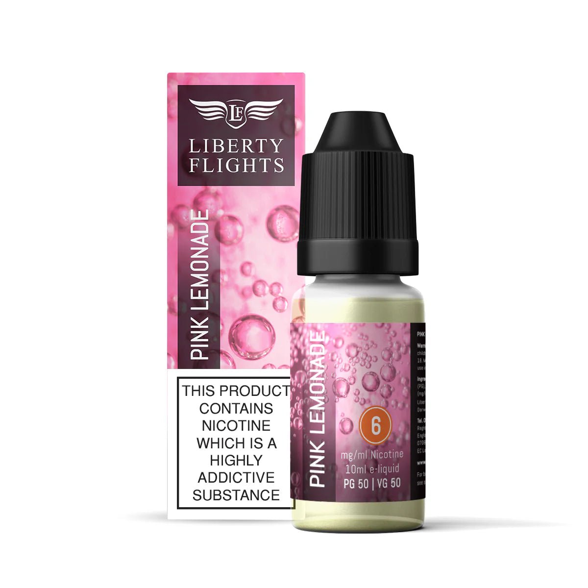 Pink Lemonade Liberty Flights XO E-Liquid - VAPOURS CLUB