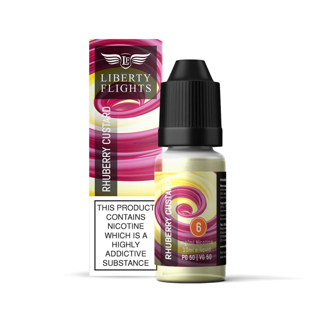 Rhuberry Custard Liberty Flights XO E-Liquid - VAPOURS CLUB