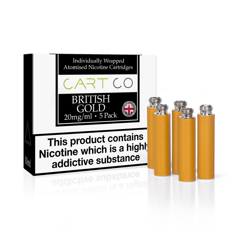 Cart Co British Gold Tobacco Refills | VIP Compatible