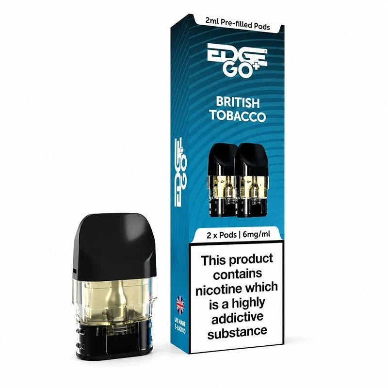NEW EDGE GO+ British Tobacco Prefilled Pods