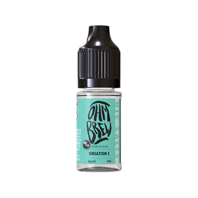 Sensation X Ohm Brew Nic Salt 50/50 E-Liquid - VAPOURS CLUB