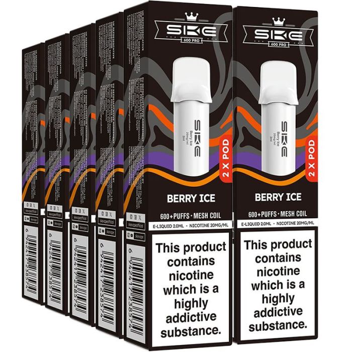 SKE Replacement Pro Pods | 10 Pack (Full Box) - VAPOURS CLUB