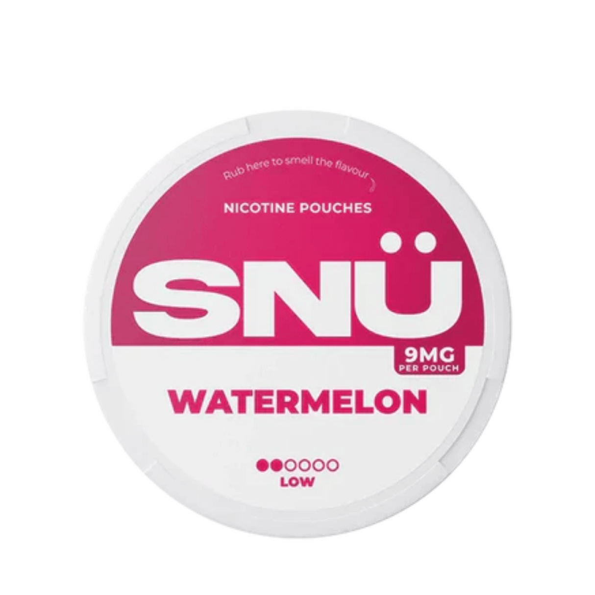 SNU Watermelon Nicotine Pouches 9mg - VAPOURS CLUB