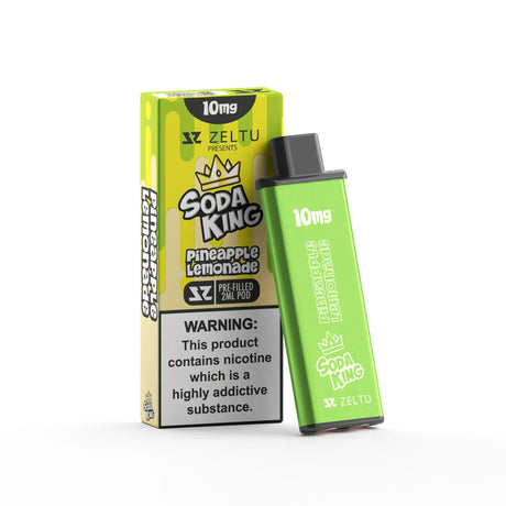 Soda King – Pineapple Lemonade Prefilled Zeltu X3 Pod - VAPOURS CLUB