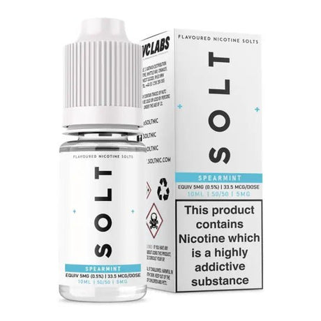 Spearmint Solt E-Liquid - VAPOURS CLUB