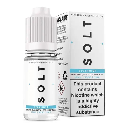 Spearmint Solt E-Liquid - VAPOURS CLUB