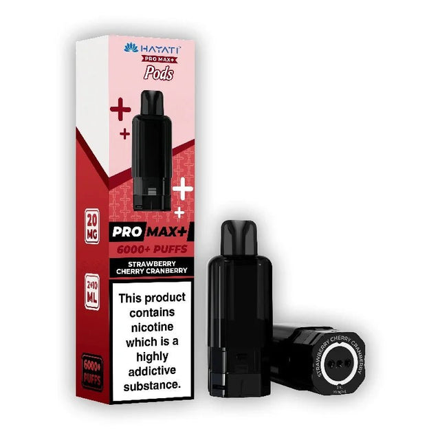 Strawberry Cherry Cranberry Hayati Pro Max Plus Prefilled Pods - VAPOURS CLUB