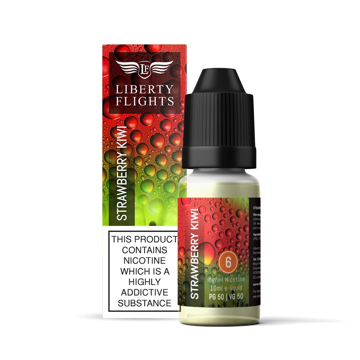 Strawberry Kiwi Liberty Flights XO E-Liquid - VAPOURS CLUB