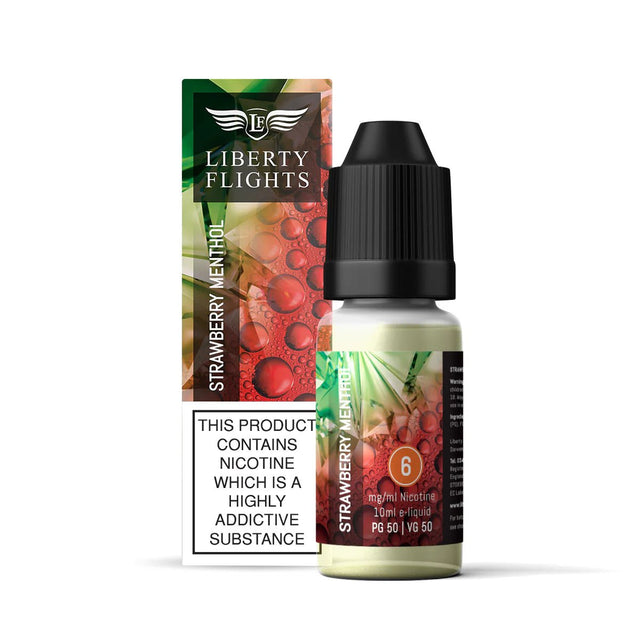 Strawberry Menthol Liberty Flights XO E-Liquid - VAPOURS CLUB