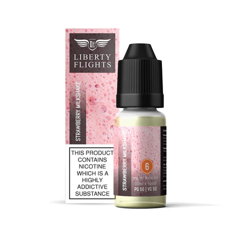 Strawberry Milkshake Liberty Flights XO E-Liquid - VAPOURS CLUB