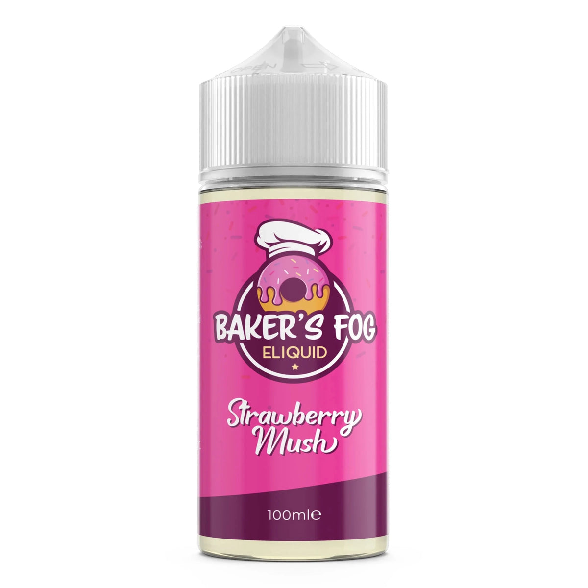 Strawberry Mush Baker's Fog Shortfill 100ml 0mg E-Liquid - VAPOURS CLUB