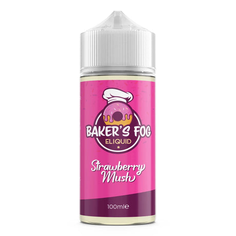 Strawberry Mush Baker's Fog Shortfill 100ml 0mg E-Liquid - VAPOURS CLUB