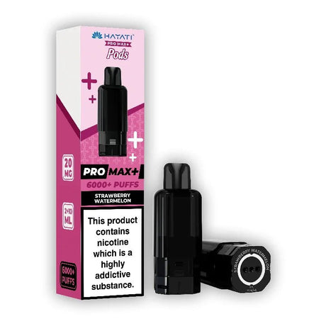 Strawberry Watermelon Hayati Pro Max Plus Prefilled Pods - VAPOURS CLUB