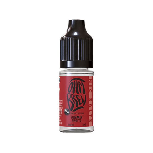 Summer Fruits Ohm Brew Nic Salt 50/50 E-Liquid - VAPOURS CLUB