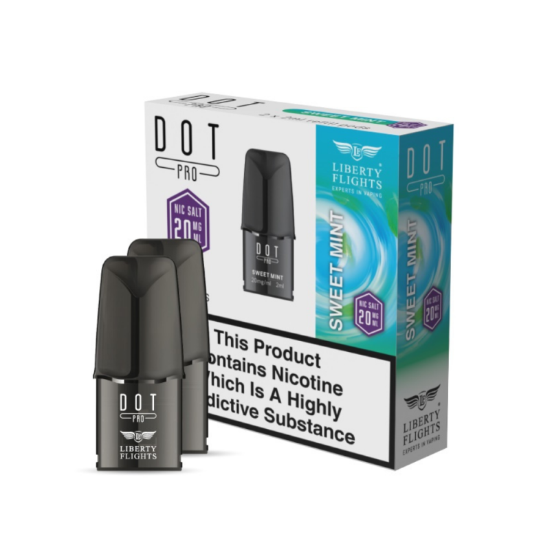 DOT PRO Sweet Mint Refill Pods