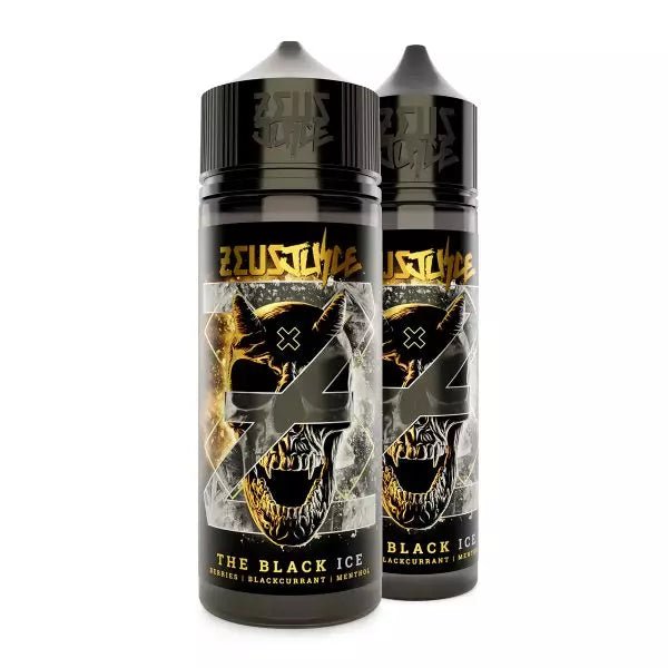 The Black Ice Zeus Juice Shortfill E-Liquid - VAPOURS CLUB