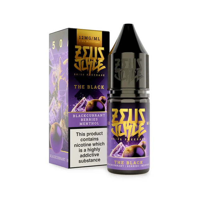 The Black Zeus Juice 50/50 Freebase E-Liquid - VAPOURS CLUB