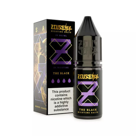 The Black Zeus Juice Nic Salts E-Liquid - VAPOURS CLUB