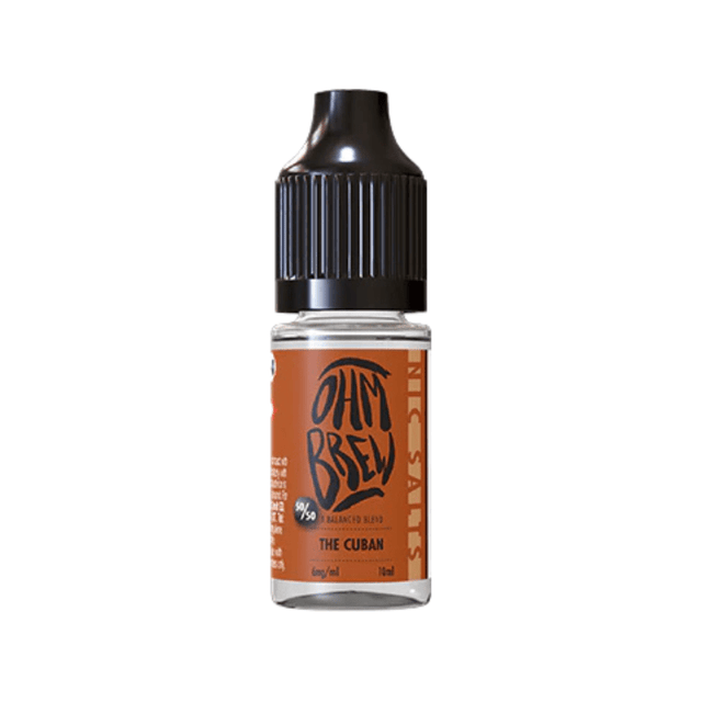 The Cuban Ohm Brew Nic Salt 50/50 E-Liquid - VAPOURS CLUB