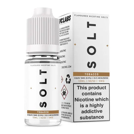 Tobacco Solt E-Liquid - VAPOURS CLUB