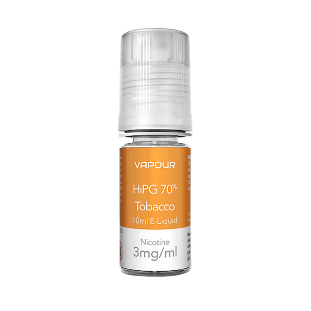 Tobacco Vapourlites High PG E Liquid - VAPOURS CLUB