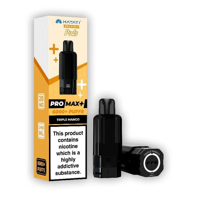 Triple Mango Hayati Pro Max Plus Prefilled Pods - VAPOURS CLUB