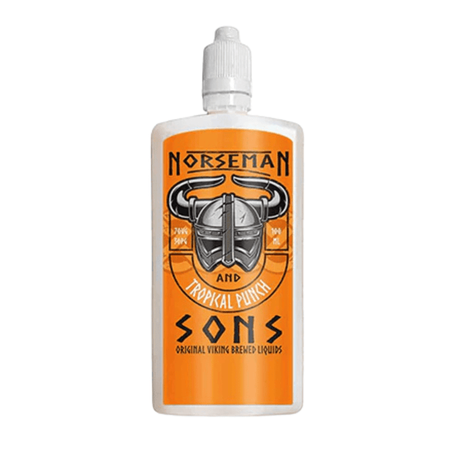 Tropical Punch Norseman & Sons Shortfill E-Liquid 100ml - VAPOURS CLUB